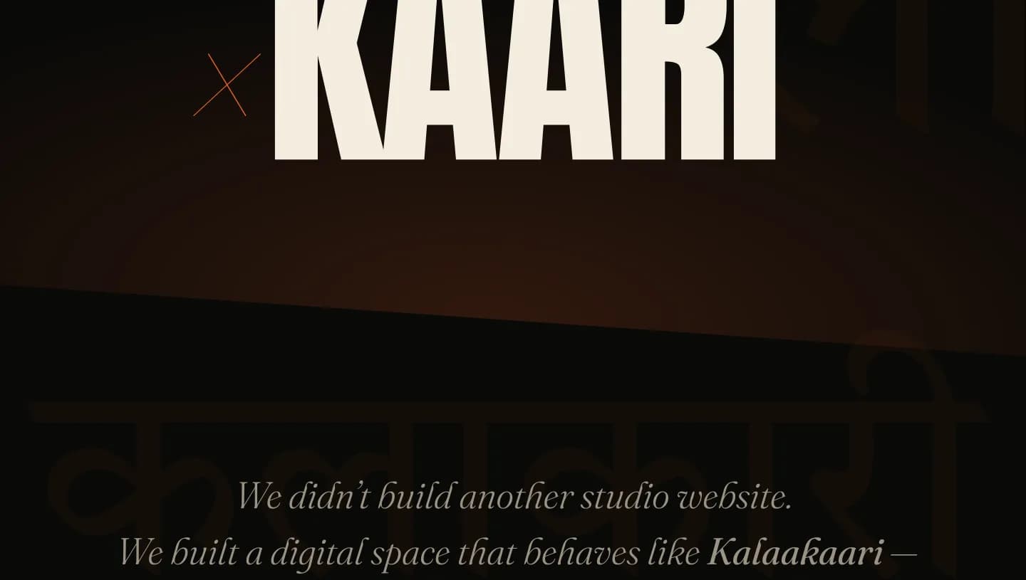 Kalaa Kaari — case study part 3