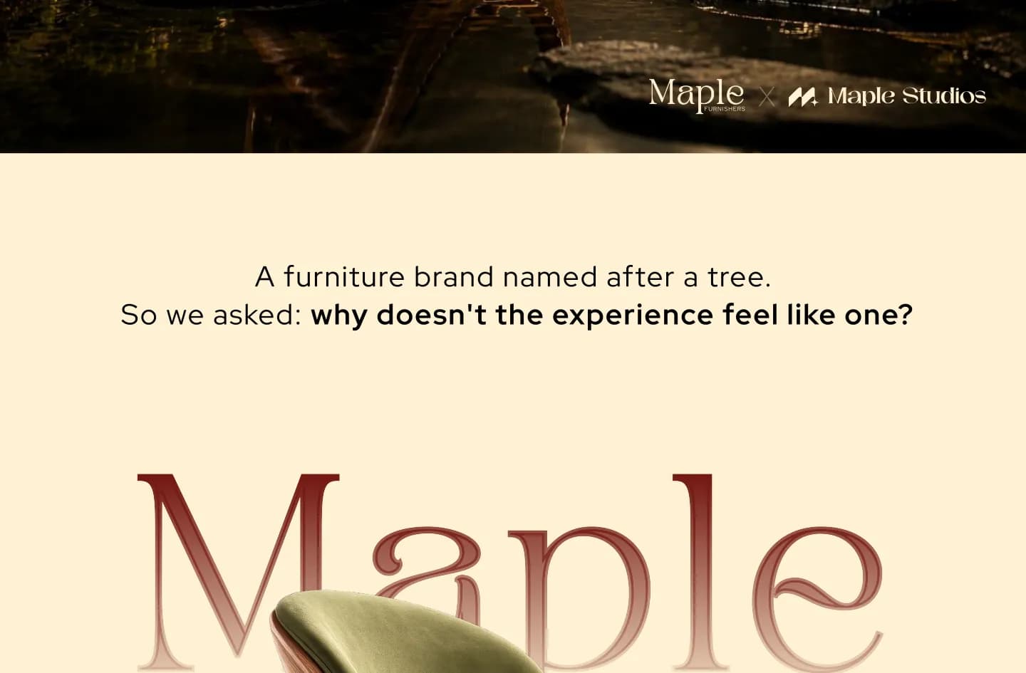 Maple Furnishers — case study part 2