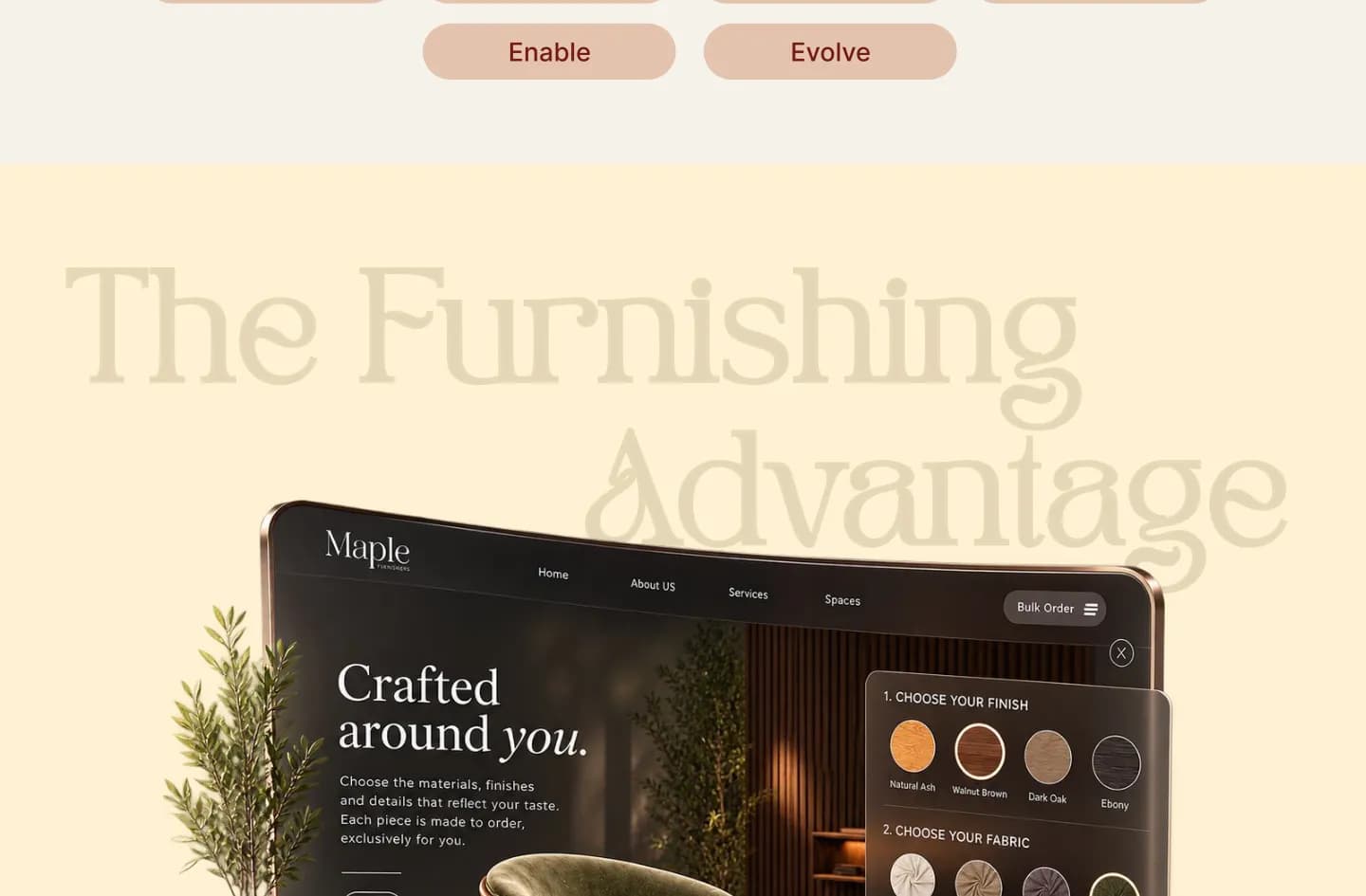 Maple Furnishers — case study part 8