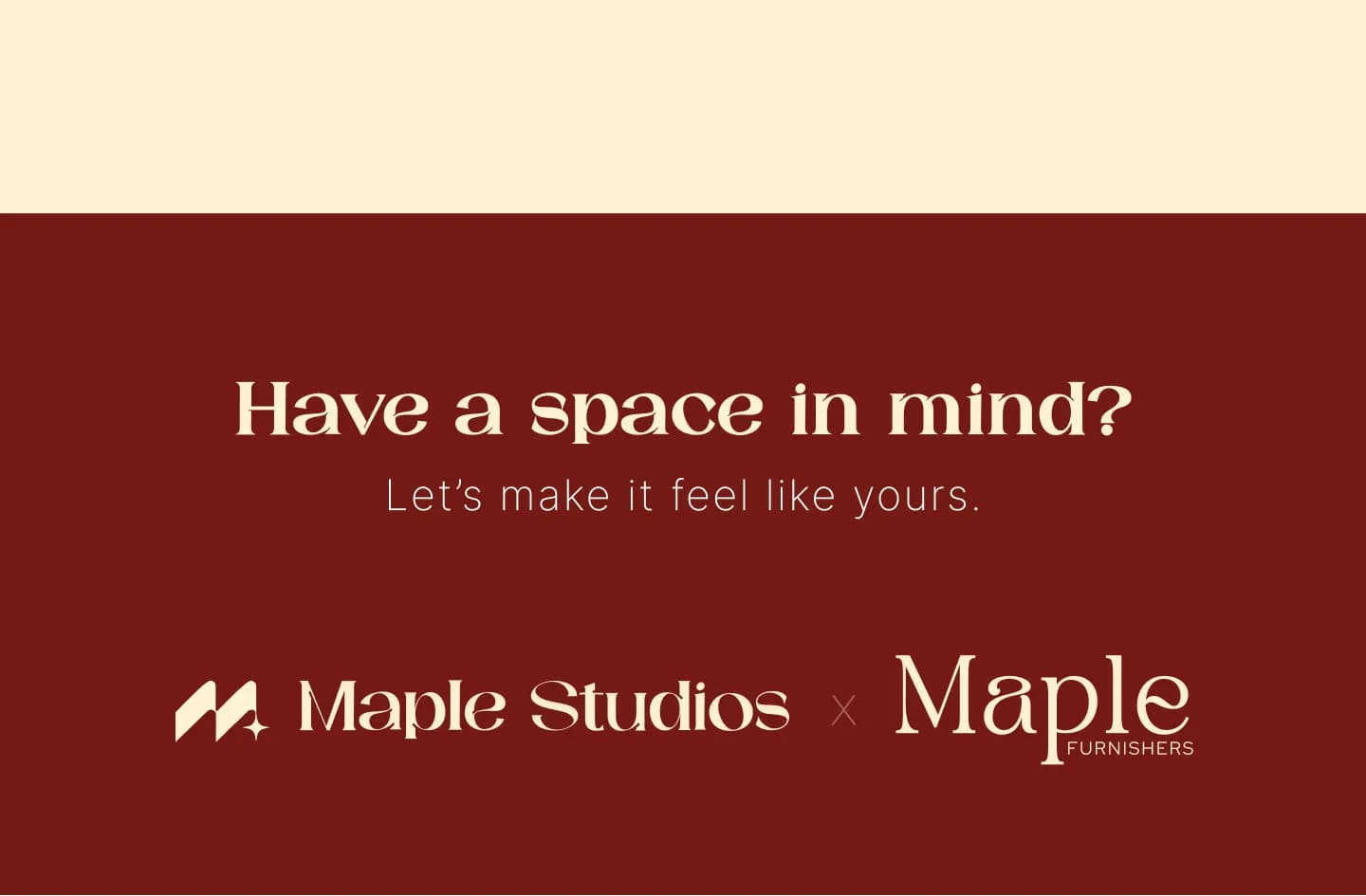 Maple Furnishers — case study part 12