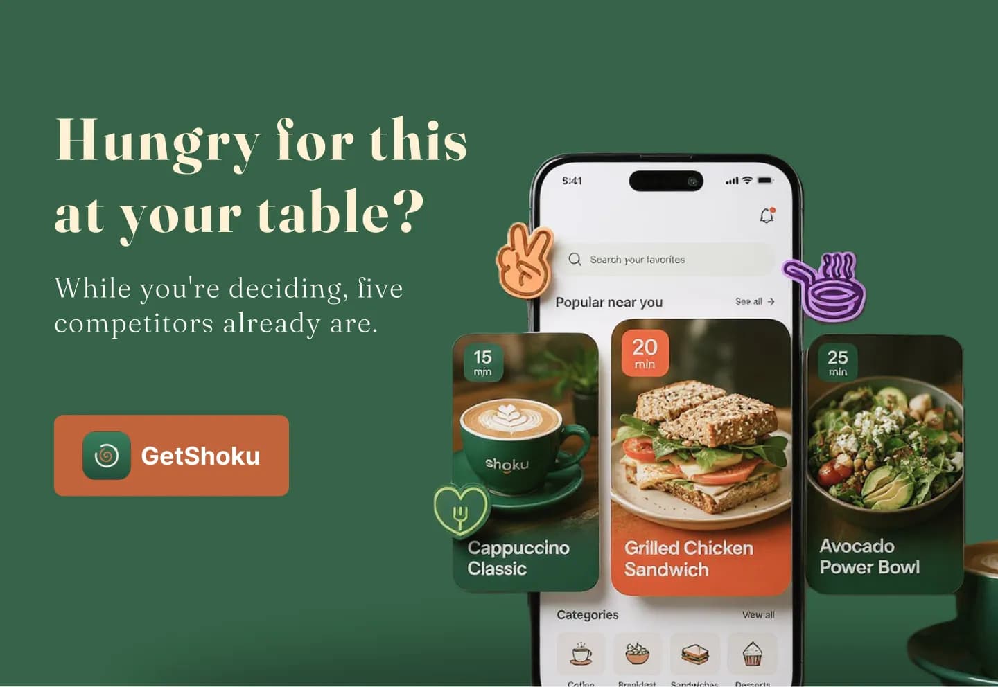 Get Shoku — case study part 12